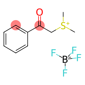 DIMETHYLPHENACYLSULFONIUM TETRAFLUOROBORATE 二甲基苯酰甲基锍四氟硼酸盐