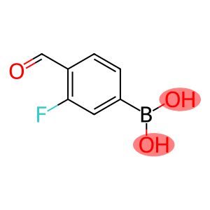 3-氟-4-甲酰基苯基硼酸 (含有数量不等的硼酸)