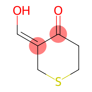 4H-Thiopyran-4-one, tetrahydro-3-(hydroxymethylene)-, (3E)- (9CI)