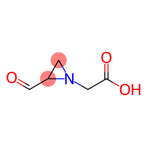 1-Aziridineacetic acid, 2-formyl-