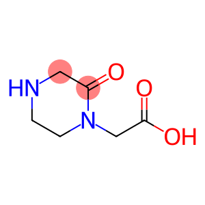 1-Piperazineacetic acid, 2-oxo-