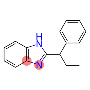 2-(1-phenylpropyl)-1H-benzimidazole