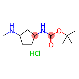 (3-Methylamino-cyclopentyl)-carbamic acid tert-butyl ester hydrochloride