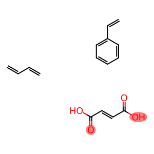 (2E)-2-丁烯二酸与1,3-丁二烯和乙烯基苯的聚合物