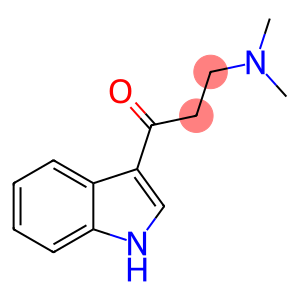 3-(Dimethylamino)-1-(1H-indol-3-yl)-1-propanone