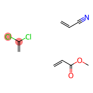 2-Propenoic acid, methyl ester, polymer with 1,1-dichloroethene and 2-propenenitrile