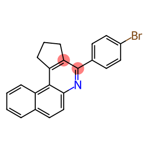 4-(4-bromophenyl)-2,3-dihydro-1H-benzo[f]cyclopenta[c]quinoline