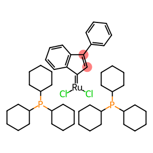 Bis(tricyclohexylphosphine)-3-phenyl-1H-inden-1-ylideneruthenium(II)dichloride