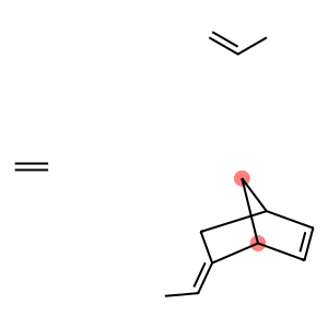 Ethene-ethylidenenorbornene-propene copolymer
