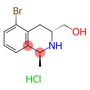 ((1S,3R)-5-溴-1-甲基-1,2,3,4-四氢异喹啉-3-基)甲醇盐酸盐