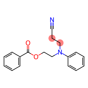 2-((2-cyanoethyl)(phenyl)amino)ethyl benzoate