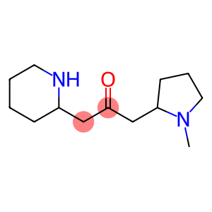 1-(1-Methyl-2-pyrrolidinyl)-3-(2-piperidinyl)-2-propanone