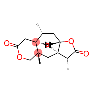 (3R)-3aα,4a,5,8,8aα,9,10,10aβ-Octahydro-3,4aβ,9α-trimethylfuro[2',3':5,6]cyclohepta[1,2-c]pyran-2,7(3H,4H)-dione