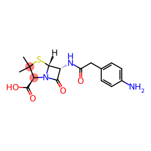 4-Thia-1-azabicyclo[3.2.0]heptane-2-carboxylic acid, 6-[[(4-aminophenyl)acetyl]amino]-3,3-dimethyl-7-oxo-, [2S-(2α,5α,6β)]- (9CI)