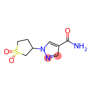 1-(1,1-dioxotetrahydro-1H-1lambda~6~-thiophen-3-yl)-1H-pyrazole-4-carboxamide