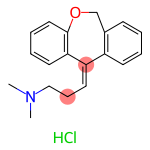 1-Propanamine,3-(dibenz[b,e]oxepin-11(6H)-ylidene)-N,N-dimethyl-, hydrochloride (1:1), (3Z)-
