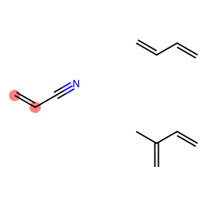 2-丙烯腈与1,3-丁二烯和2-甲基-1,3-丁二烯的聚合物