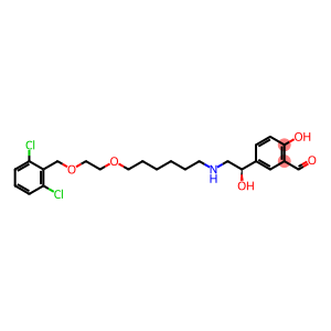 Benzaldehyde, 5-[(1R)-2-[[6-[2-[(2,6-dichlorophenyl)methoxy]ethoxy]hexyl]amino]-1-hydroxyethyl]-2-hydroxy-
