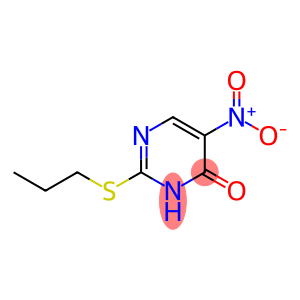 4(3H)-Pyrimidinone, 5-nitro-2-(propylthio)-