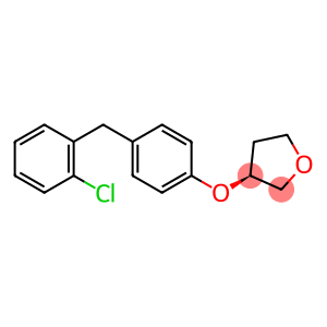 Furan, 3-[4-[(2-chlorophenyl)methyl]phenoxy]tetrahydro-, (3S)-