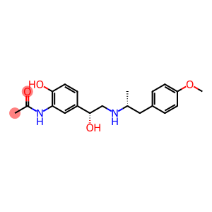 Acetamide, N-[2-hydroxy-5-[(1R)-1-hydroxy-2-[[(1R)-2-(4-methoxyphenyl)-1-methylethyl]amino]ethyl]phenyl]-, rel-