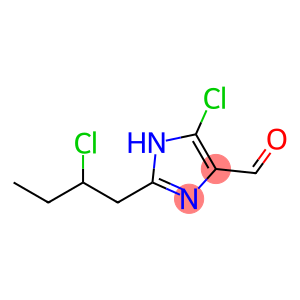 1H-Imidazole-4-carboxaldehyde, 5-chloro-2-(2-chlorobutyl)-