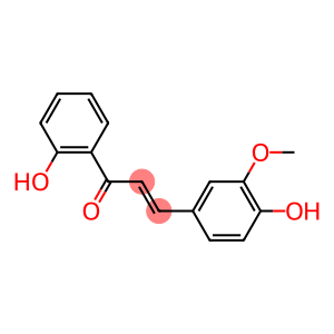 2-Propen-1-one,3-(4-hydroxy-3-methoxyphenyl)-1-(2-hydroxyphenyl)-