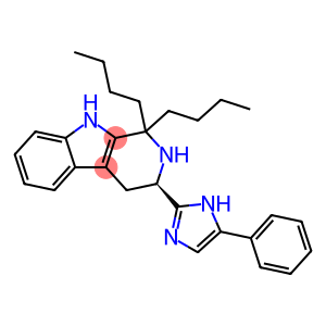 (3R)-1,1-dibutyl-3-(5-phenyl-1H-imidazol-2-yl)-2,3,4,9-tetrahydropyrido[3,4-b]indole