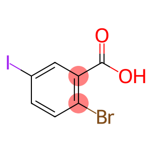 Benzoic acid, 2-bromo-5-iodo-