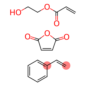 Maleic anhydride,polymer with 2-hydroxy-ethyl acrylate and styrene