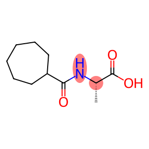 Alanine,  N-(cycloheptylcarbonyl)-