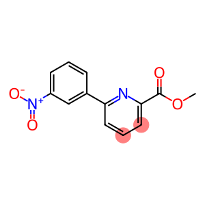 2-Pyridinecarboxylic acid, 6-(3-nitrophenyl)-, methyl ester