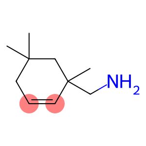 2-Cyclohexene-1-methanamine,  1,5,5-trimethyl-