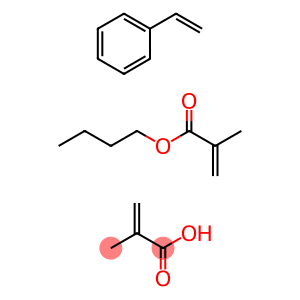 2-Propenoic acid, 2-methyl-, polymer with butyl 2-methyl-2-propenoate and ethenylbenzene