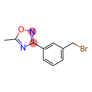 1,2,4-Oxadiazole, 3-[3-(bromomethyl)phenyl]-5-methyl-