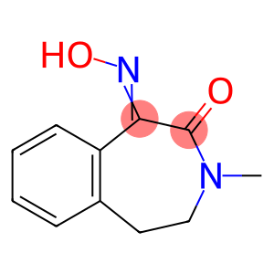 1H-3-Benzazepine-1,2(3H)-dione, 4,5-dihydro-3-methyl-, 1-oxime