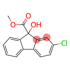 Methyl 2-chloro-9-hydroxy-9-fluorenecarboxylate