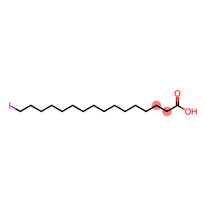 Hexadecanoic acid, 16-iodo-