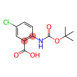 benzoic acid, 5-chloro-2-[[(1,1-dimethylethoxy)carbonyl]amino]-