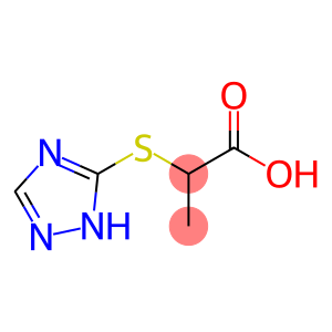 2-(1H-1,2,4-triazol-5-ylsulfanyl)propanoic acid