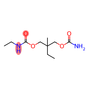 2-(Carbamoyloxymethyl)-2-methylbutyl=ethylcarbamate