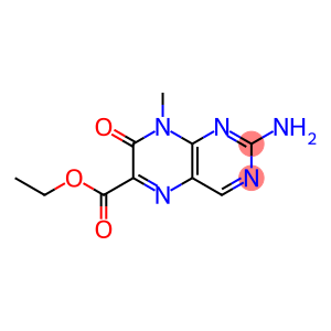 ethyl 2-amino-8-methyl-7-oxo-pteridine-6-carboxylate