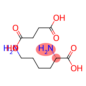 succinic acid, compound with L-lysine (1:1)