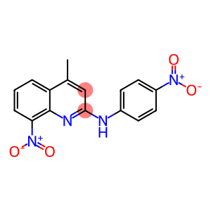 4-Methyl-8-nitro-2-(p-nitroanilino)quinoline