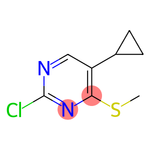 2-Chloro-5-cyclopropyl-4-(methylthio)pyrimidine