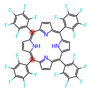 5,10,15,20-tetrakis(2,3,4,5,6-pentafluorophenyl)-21,22-dihydroporphyrin
