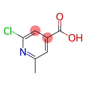 2-methyl-6-chloropyridine-4-carboxylic acid