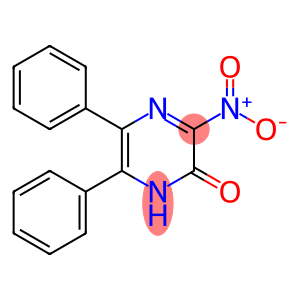 3-nitro-5,6-diphenyl-2-pyrazinol