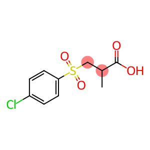 Propanoic acid, 3-[(4-chlorophenyl)sulfonyl]-2-methyl-