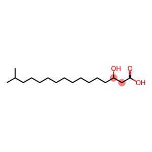 3-hydroxy-15-methylhexadecanoate